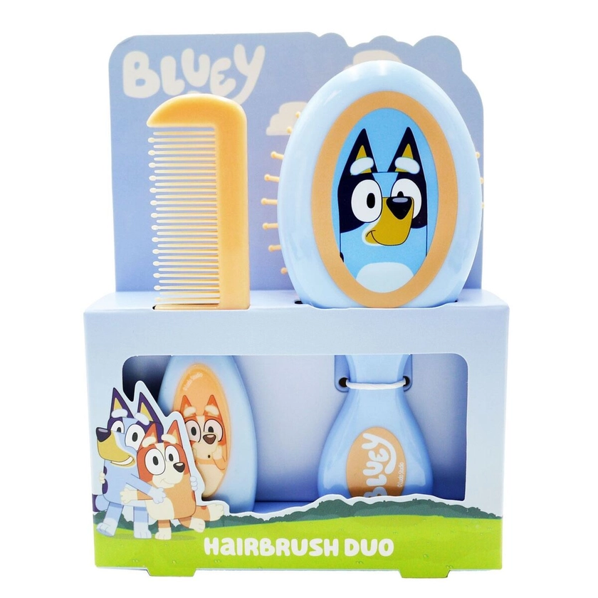 Bluey Hairbrush and Comb Set