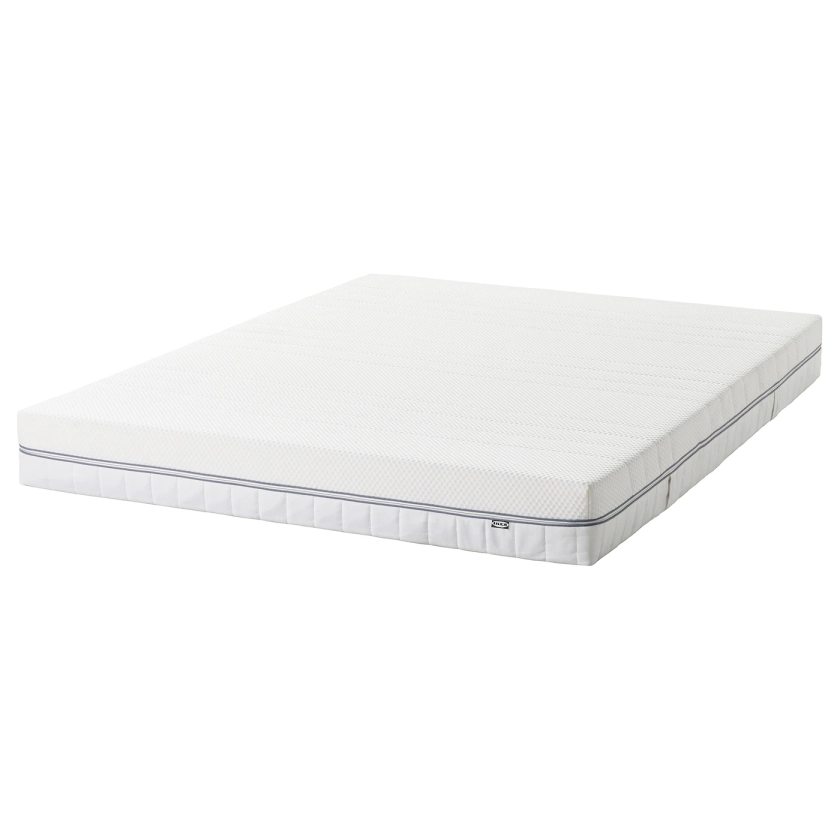 ÅBROTTEN foam mattress, medium firm/white, Queen - IKEA