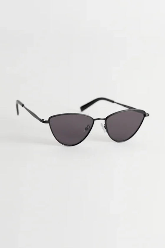 Wire-frame Cat Eye Sunglasses