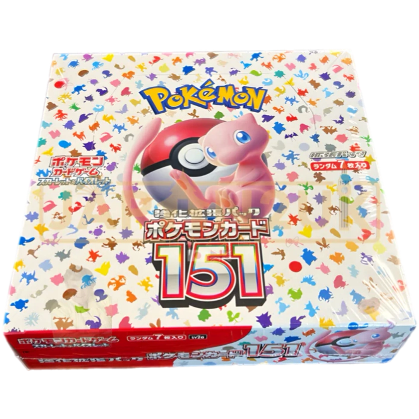 Pokemon 151 sv2a Japanese Booster Box