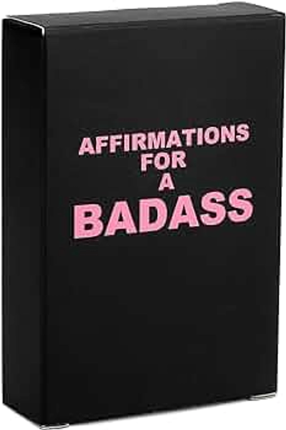 Badass Affirmation Cards - Daily Motivational and Inspirational Cards for Women