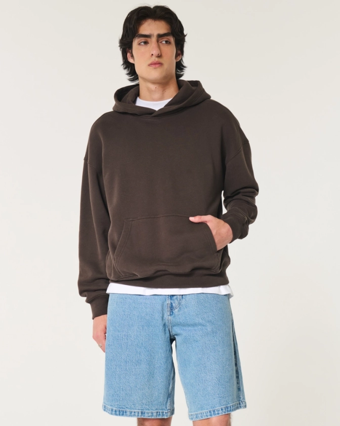 Men's Boxy Hoodie | Men's Tops | HollisterCo.com