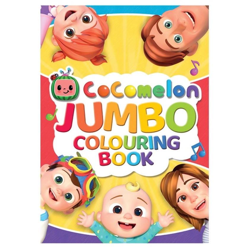 Cocomelon Jumbo Colouring Book | Smyths Toys UK