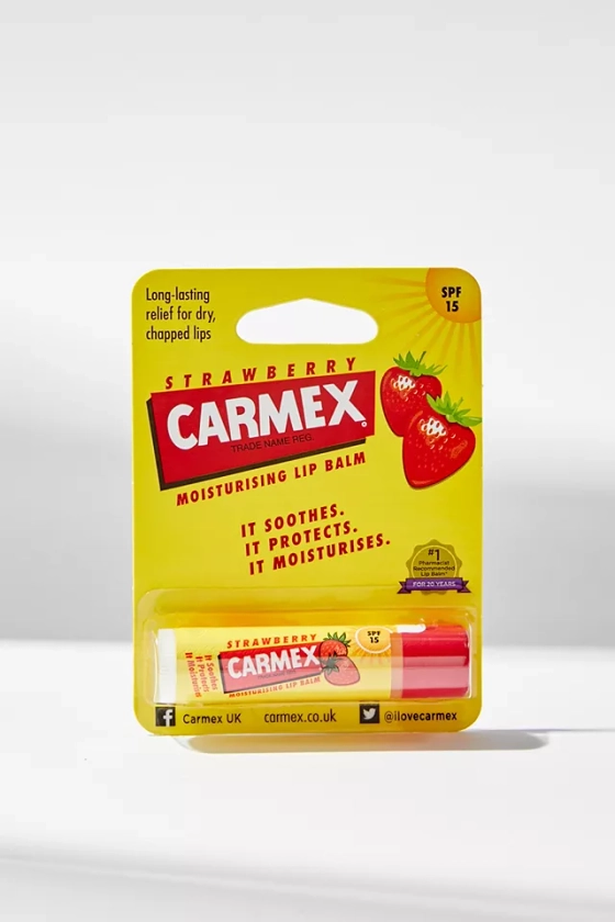 Carmex Strawberry SPF15 Lip Balm Stick
