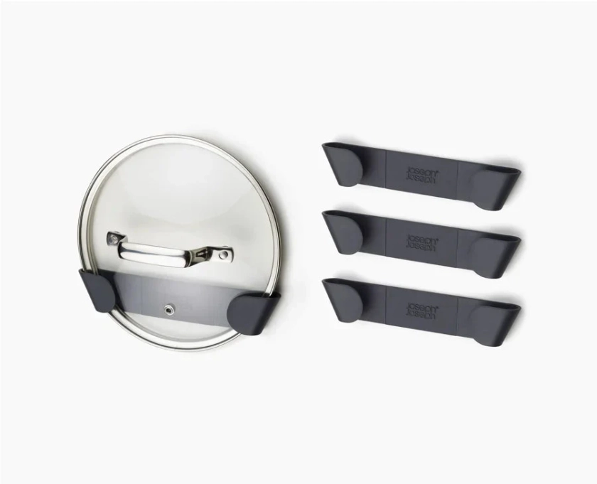 CupboardStore™ Set of 4 Pan Lid Holders | Joseph Joseph UK