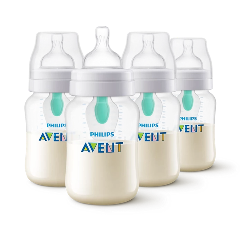 Buy the Avent Avent Anti-colic bottle with AirFree vent SCY703/04 Anti-colic bottle with AirFree vent