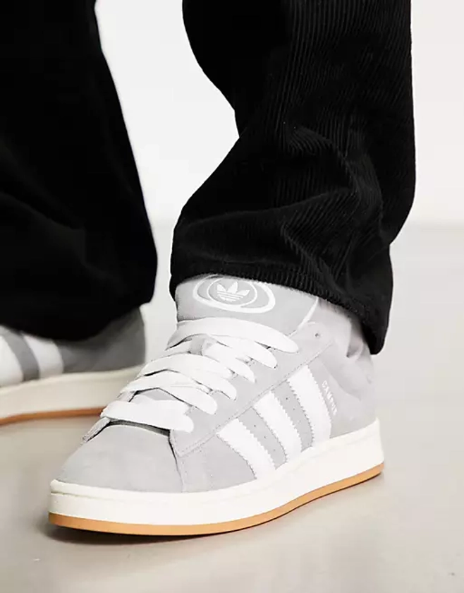 adidas Originals - Campus 00s - Sneakers met gomzool in grijs | ASOS