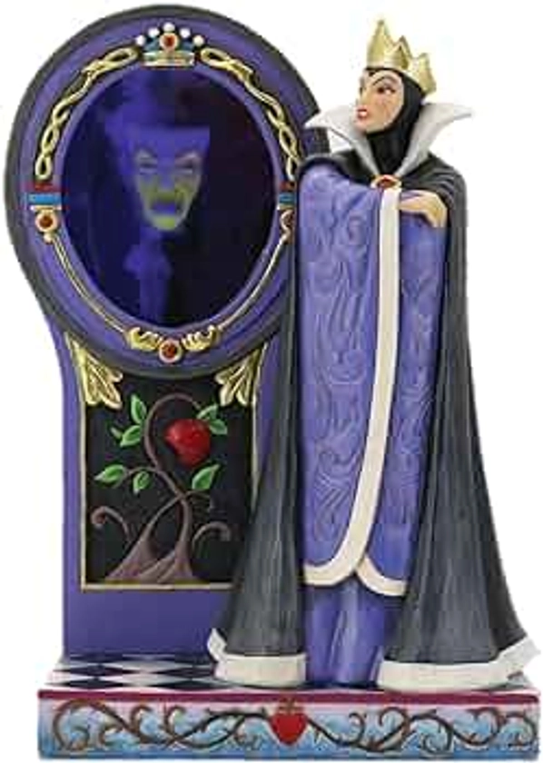 Enesco - Snow White - Disney Traditions - Evil Queen W Mirror Figure