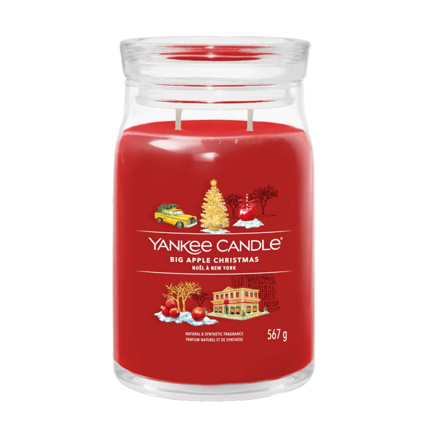 Noël à New York Grande bougie jarre Signature - Grandes bougies Signature | Yankee Candle