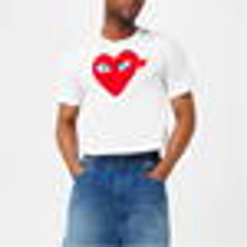 Double Heart Logo T-Shirt