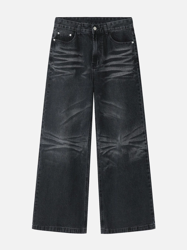 Aelfric Eden Vintage Folds Loose Jeans @neviikore
