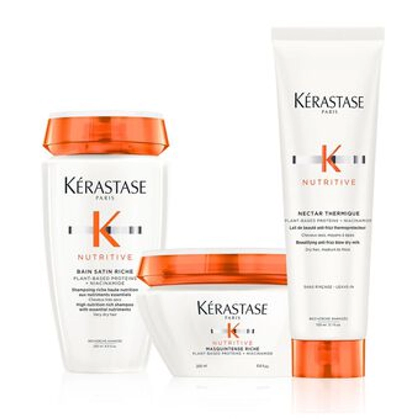 Trio Nutritive Cheveux Secs à très sec et épais | Kérastase