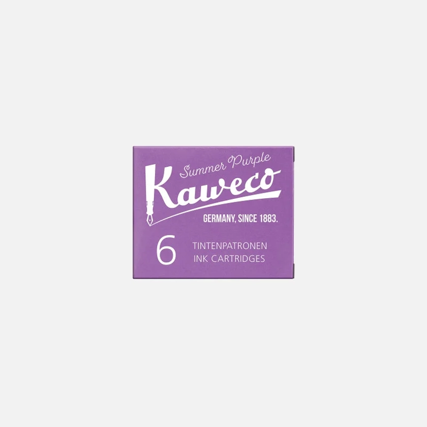 Boite 6 cartouches Summer Purple Kaweco