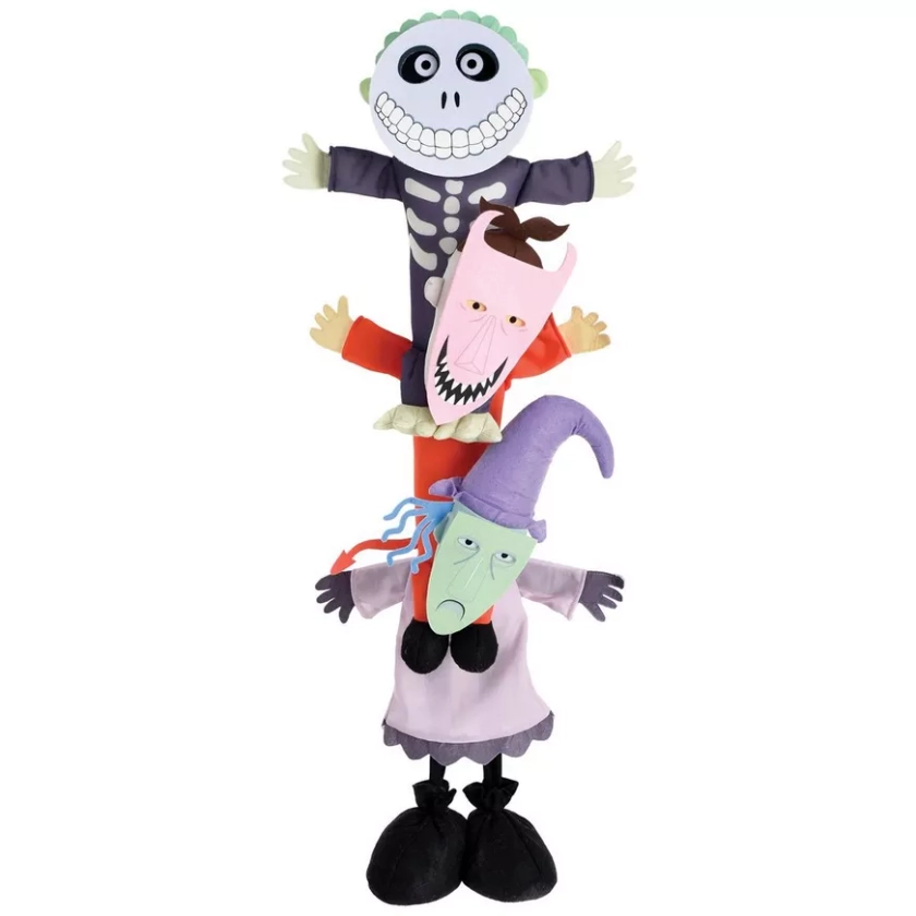 Lock, Shock & Barrel Fabric Standing Decoration, 36in - The Nightmare Before Christmas