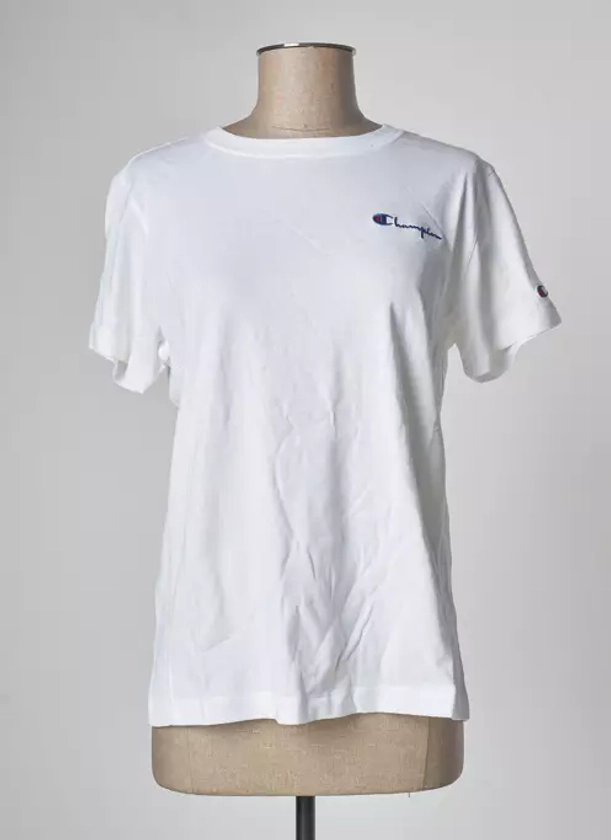 Champion Tshirts Femme de couleur blanc 2195398-blanc0 - Modz