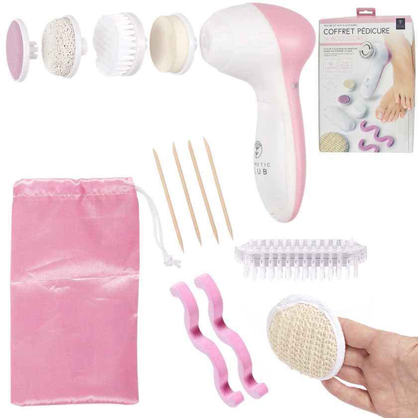 COFFRET PEDICURE 14 ACCESSOIRES