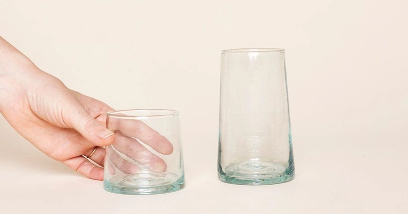 Recycled Moroccan Glassware | East Fork