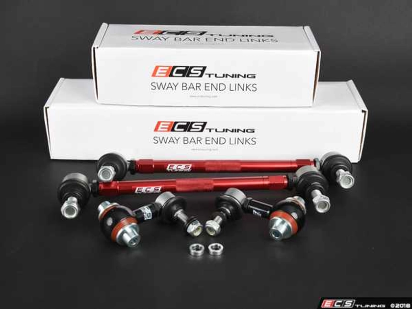 Adjustable Front & Rear Sway Bar End Link Kit