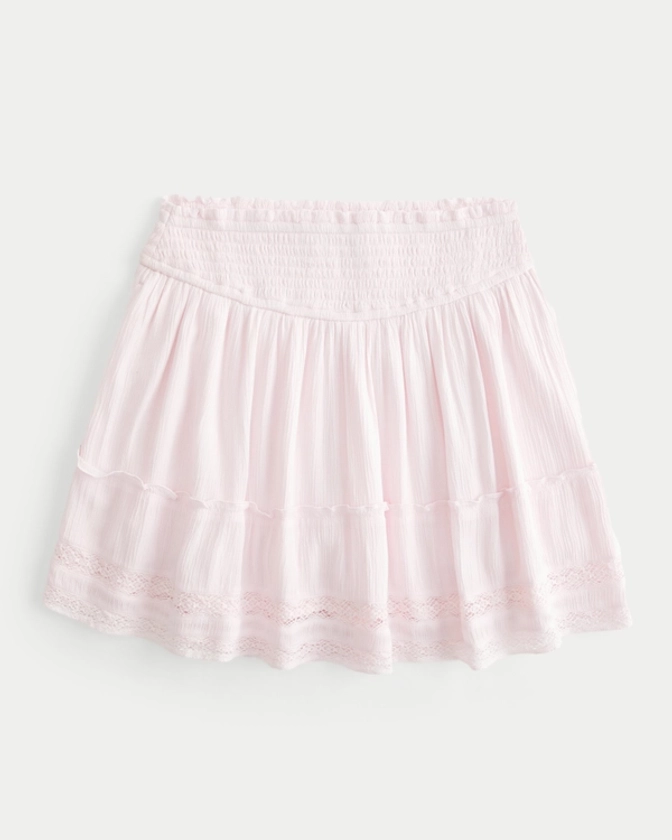 Femmes Minijupe-culotte en dentelle | Femmes Bas | HollisterCo.com