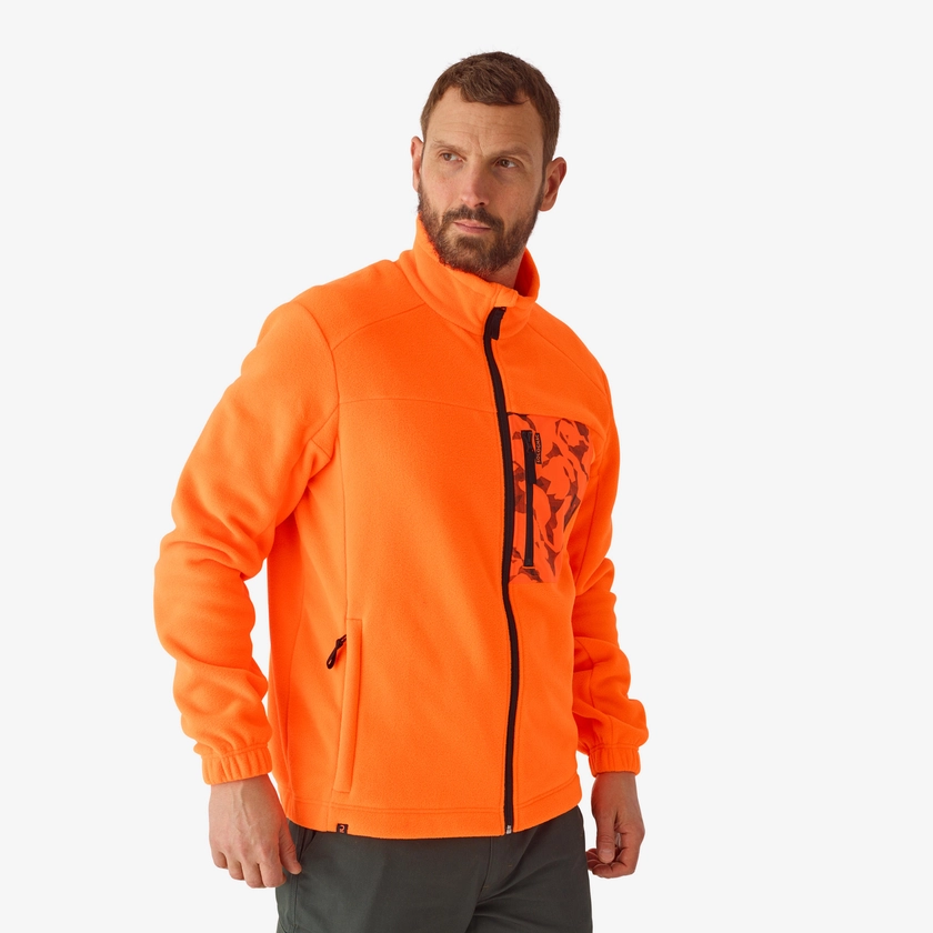 POLAIRE CHASSE 500 ORANGE FLUO