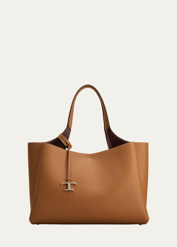 Tod's Medium Apa Leather Tote Bag