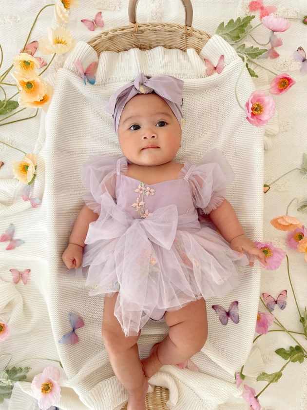 Cupcake Romper | Baby Girl Special Occasion | Arabella and Rose