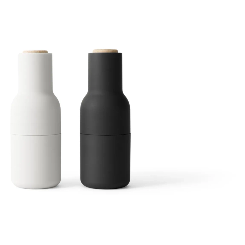 Audo Copenhagen - Grinder salt and pepper shakers - Black | Smallable