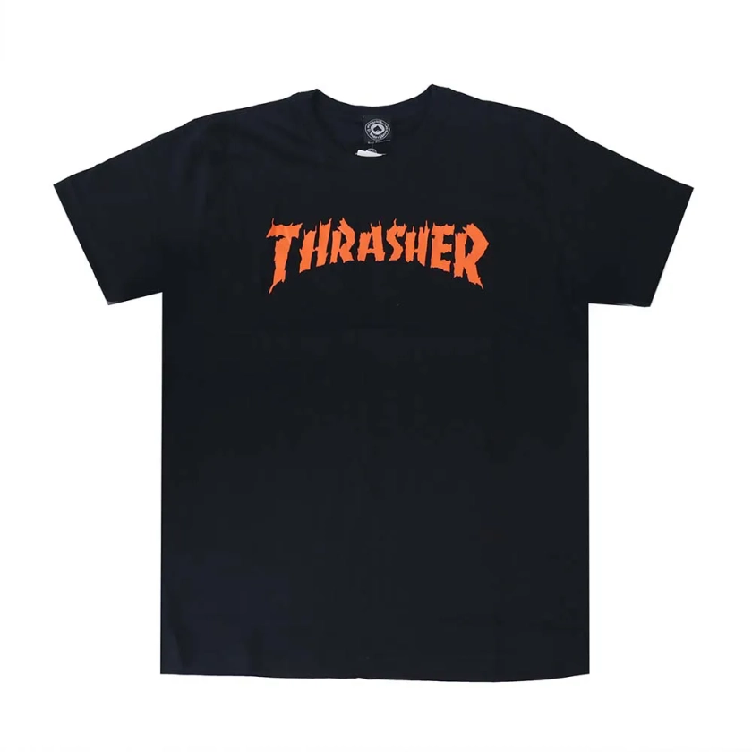 Camiseta Thrasher Magazine Burn It Down - Preto Steezy