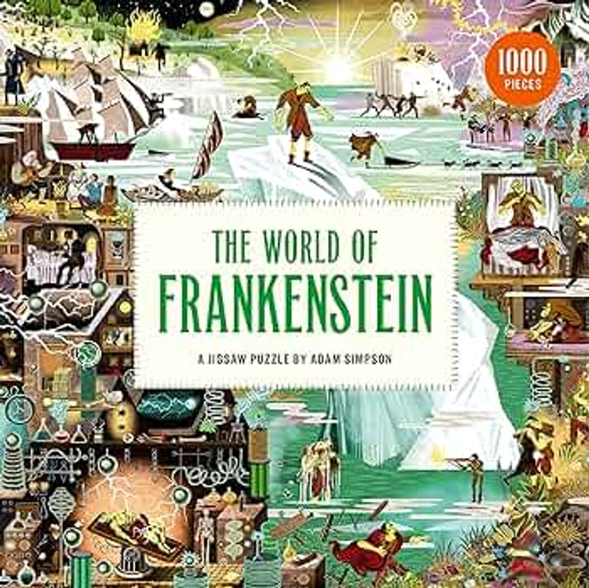 Laurence King The World of Frankenstein 1000 Piece Puzzle