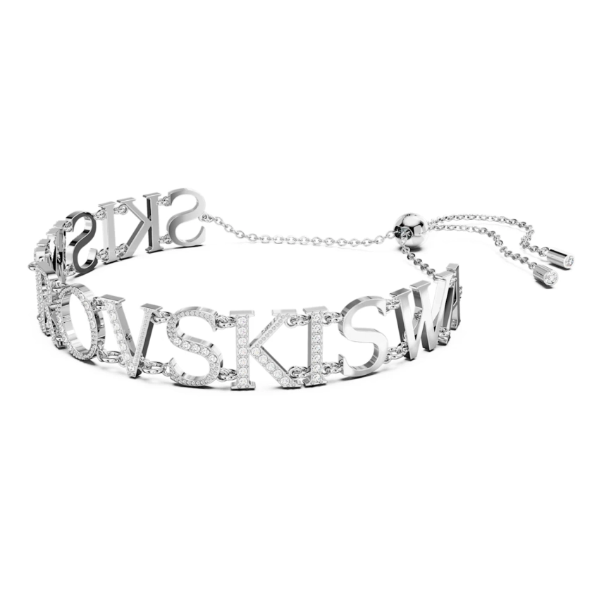 Wordmark bracelet Swarovski