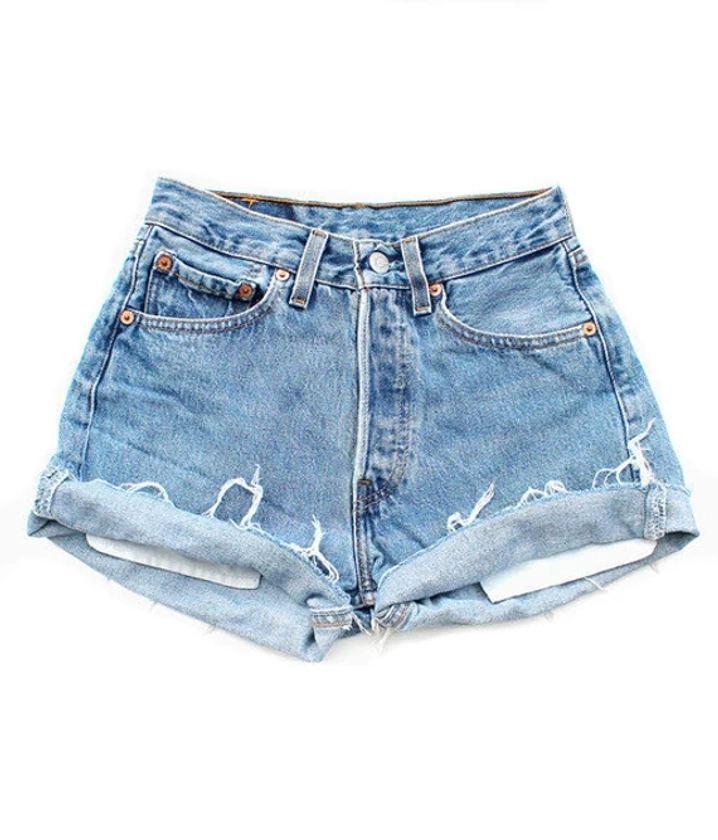 All Sizes  &quot; CUFFED&quot;  Shorts Plus Sizes