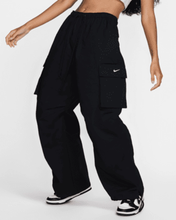 Pantalon cargo oversize taille mi-haute Nike Sportswear pour femme