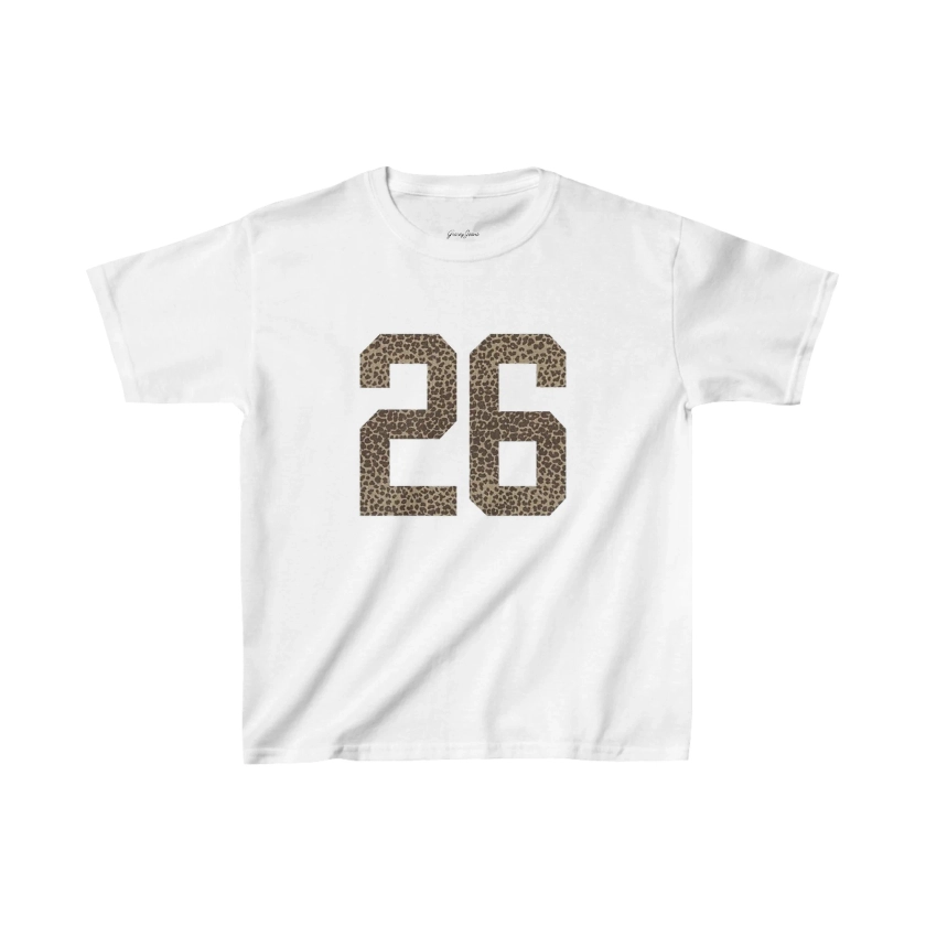 26 Cheetah Baby Tee