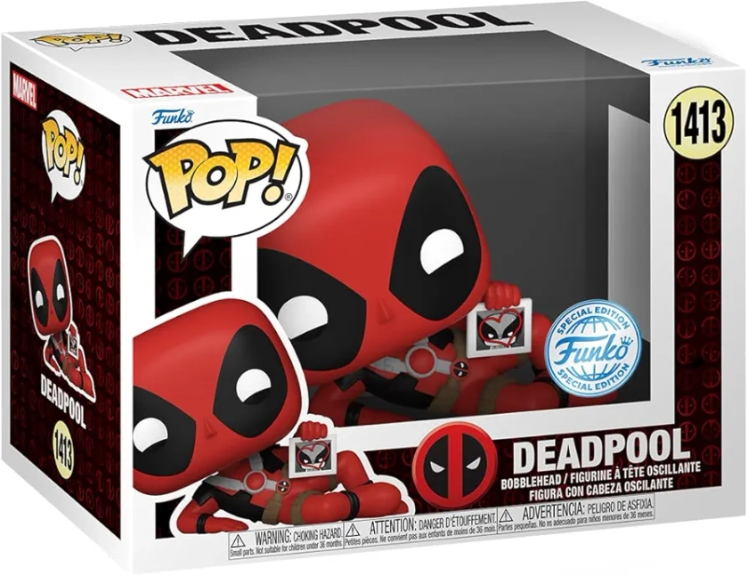 Funko Pop! Marvel - Deadpool Parody - Deadpool Hearts Wolvie - Amazon Exclusive - Collectible Vinyl Figure - Gift Idea - Official Merchandise - Toys for Children and Adults