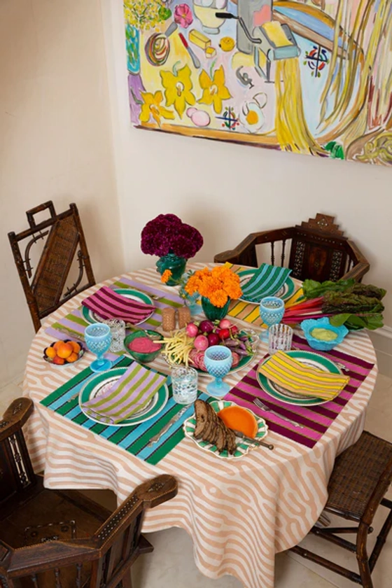 Herb Stripe Placemats