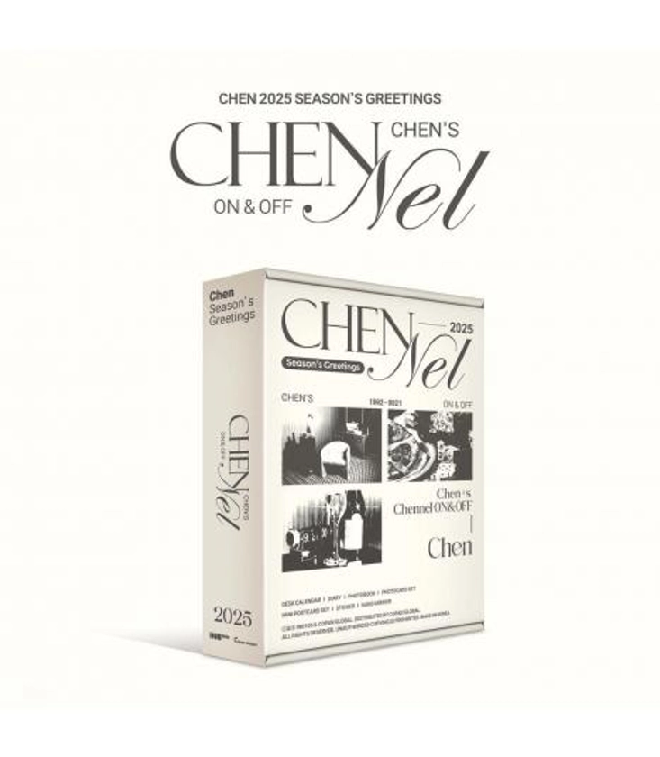 CHEN (EXO) - 2025 SEASON'S GREETINGS [Chen’s Chennel ON & OFF]