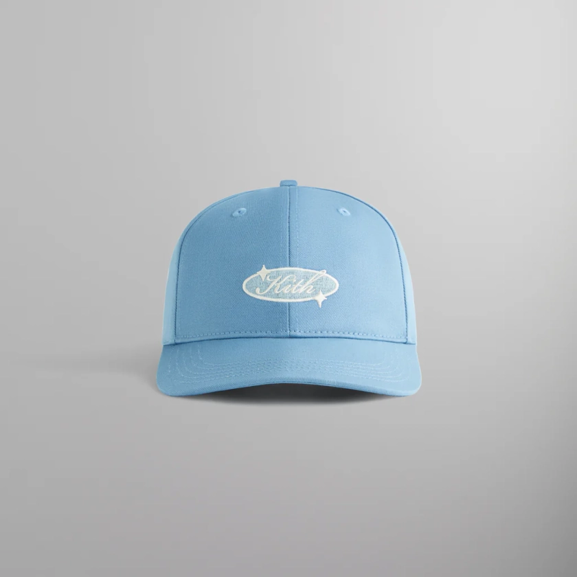 Kith Greenwich Two Button Twill Cap - Diorite