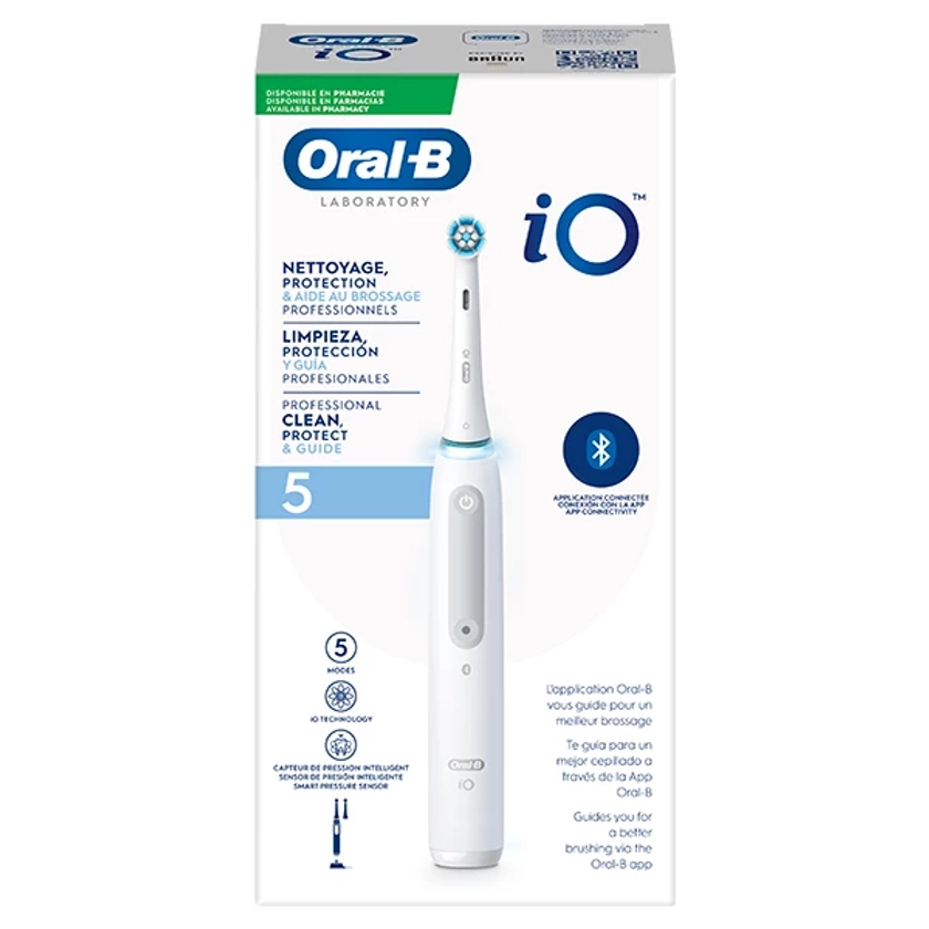 Oral B Brosse à dents électrique iO 5 @ Pharma GDD 🛒