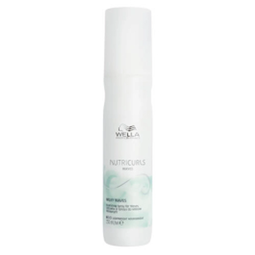 Spray Nourrissant Milky Waves Cheveux Ondulés Nutricurls Wella 150ml