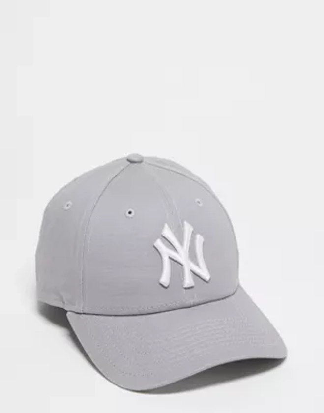New Era New Era Yankees 9forty cap in grey | ASOS