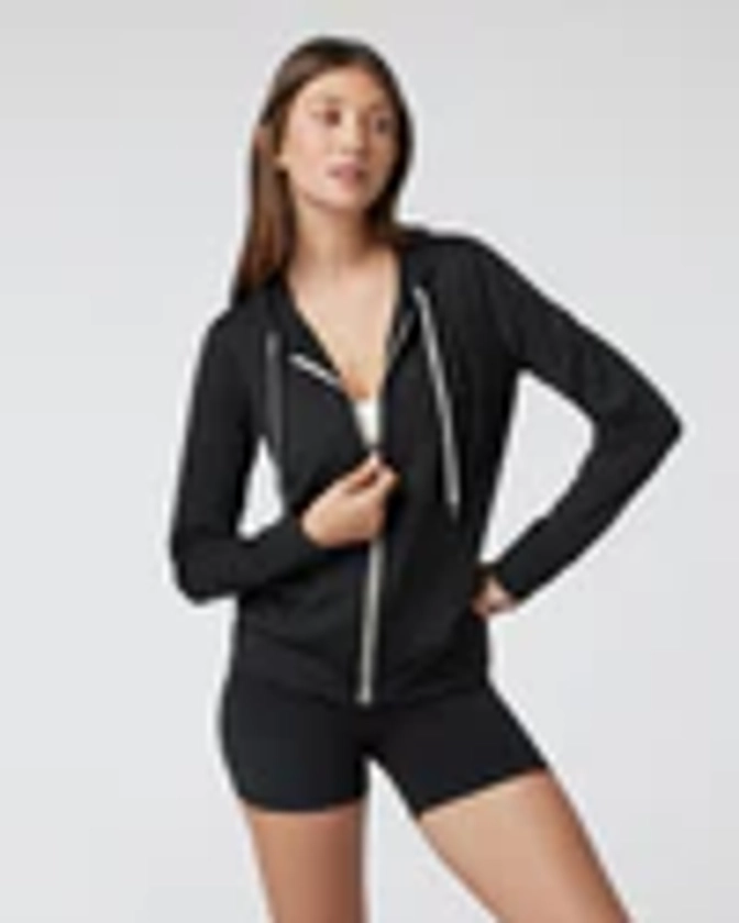 Halo Performance Hoodie 2.0 | Black Heather Hoodie | Vuori