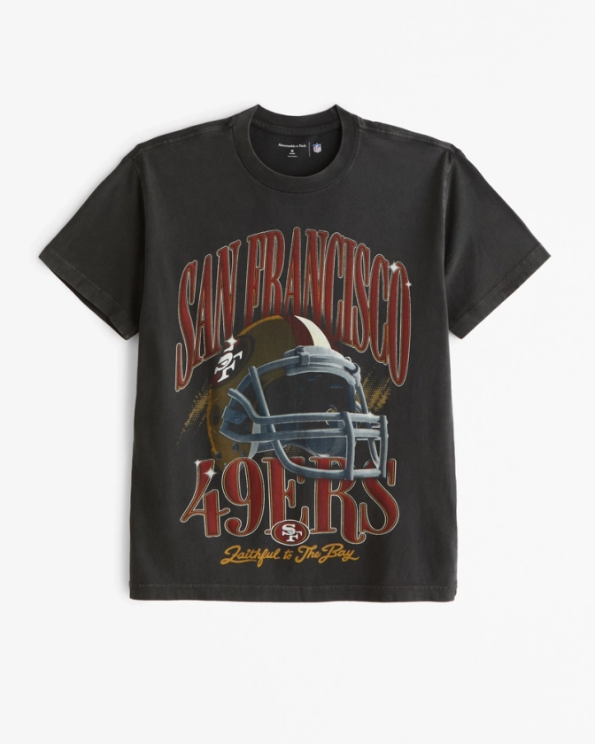 Men's San Francisco 49ers Graphic Tee | Men's Tops | Abercrombie.com