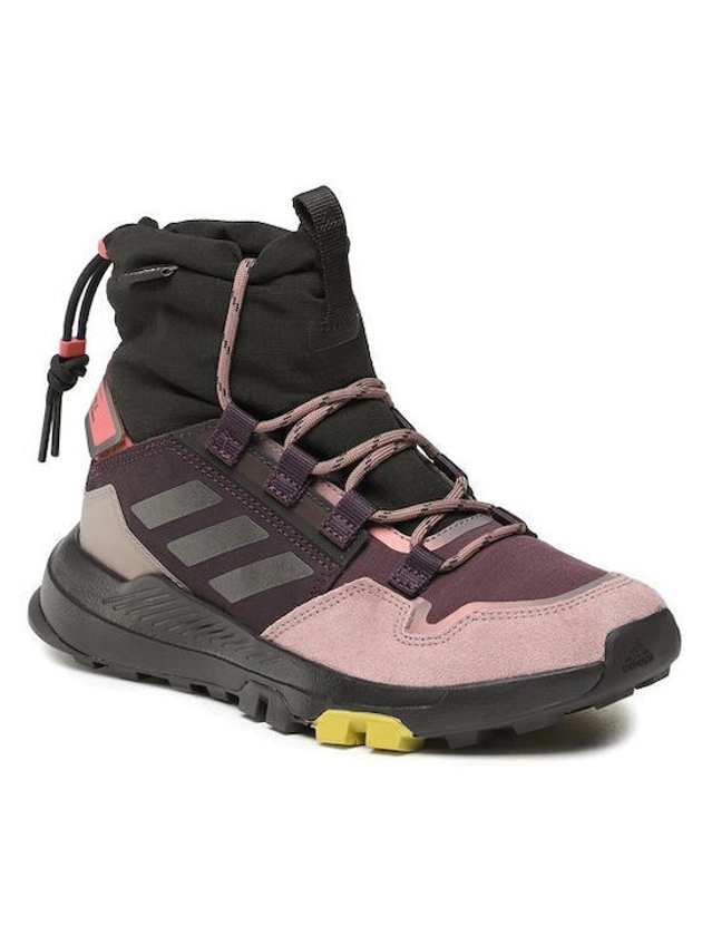 Adidas Terrex Hikster Mid GY6766 Γυναικεία Ορειβατικά Μποτάκια Ροζ Cold.Rd