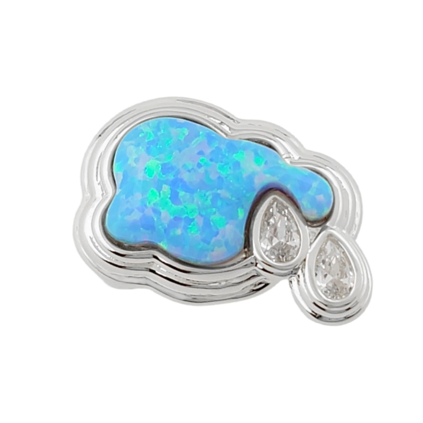 Cry Me a River Blue Opal Silver