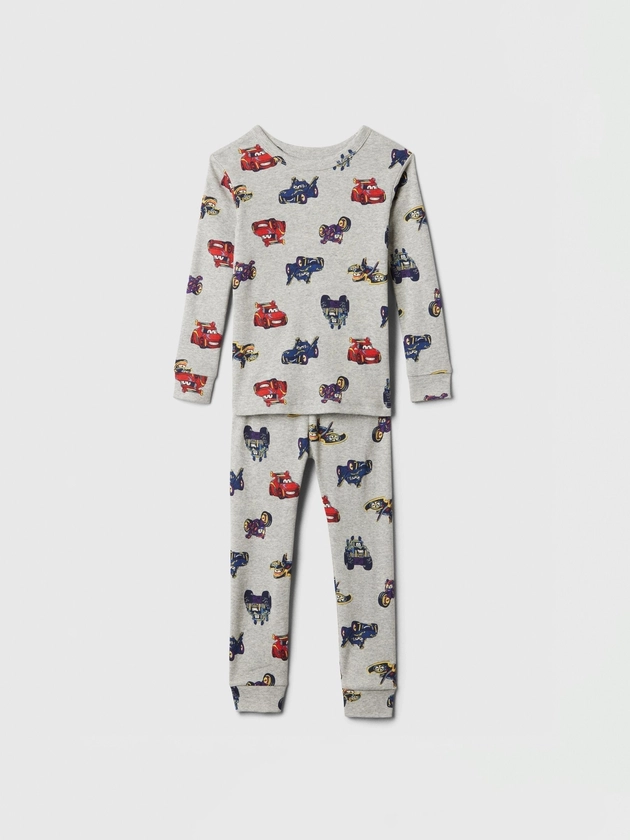 Grey Disney Cars Cotton Long Sleeve Pyjama Set (6mths-5yrs)