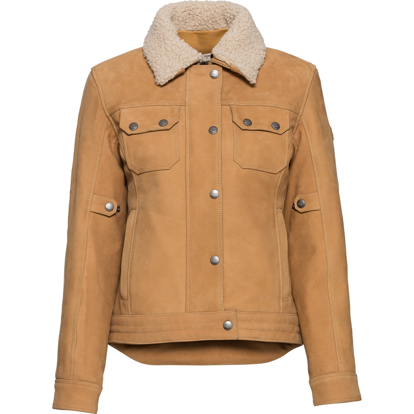 Brave Ebony Ladies leather jacket beige L