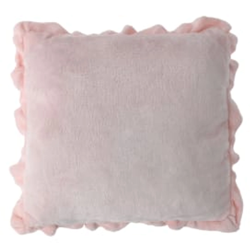 Pink Ruffle Throw Pillow 16in x 16in | Five Below