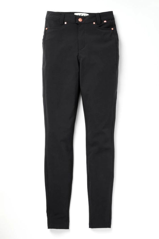 MAX Stretch Skinny Outdoor Water Resistant Trousers Black