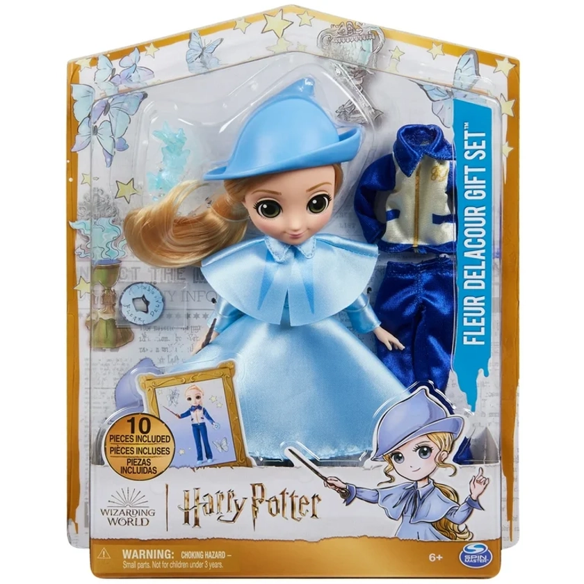 Wizarding World Harry Potter, 8-inch Fleur Delacour 10-Piece Doll Gift Set