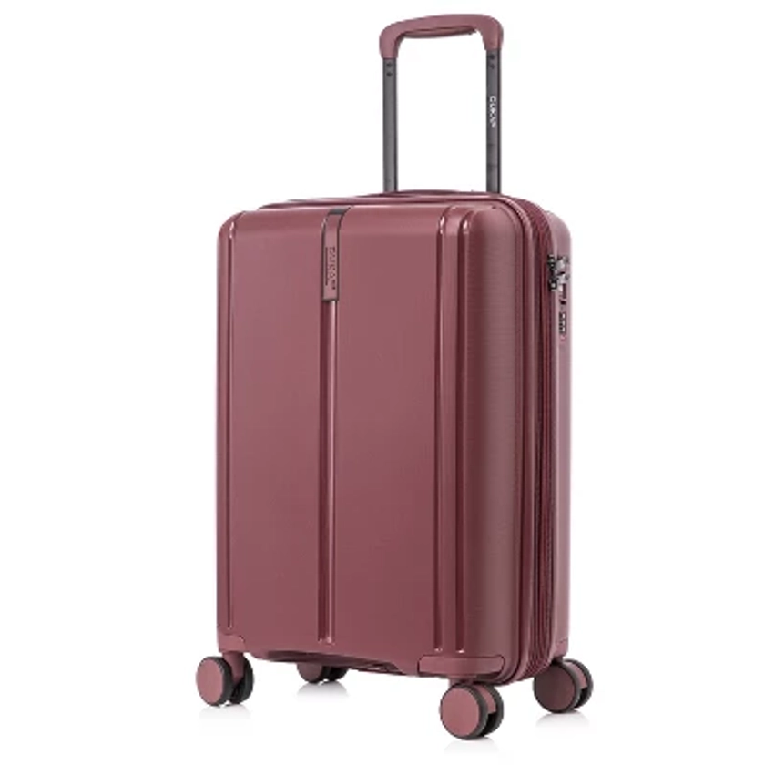 DUKAP Airley Lightweight Hardside Carry On Spinner Suitcase - Wine